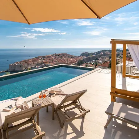 La Dolce Luxury Penthouse With Rooftop Pool & Sea View Daire Dubrovnik
